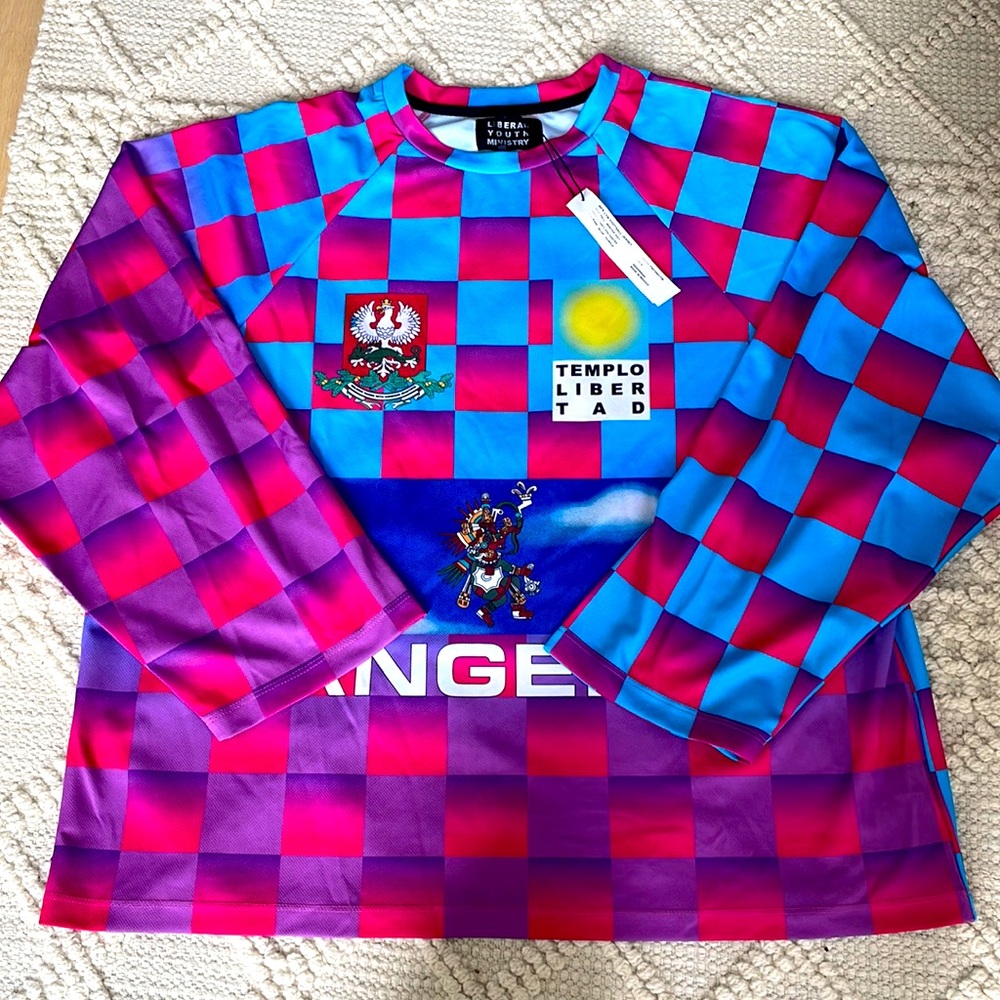 Liberal Youth Ministry football jersey